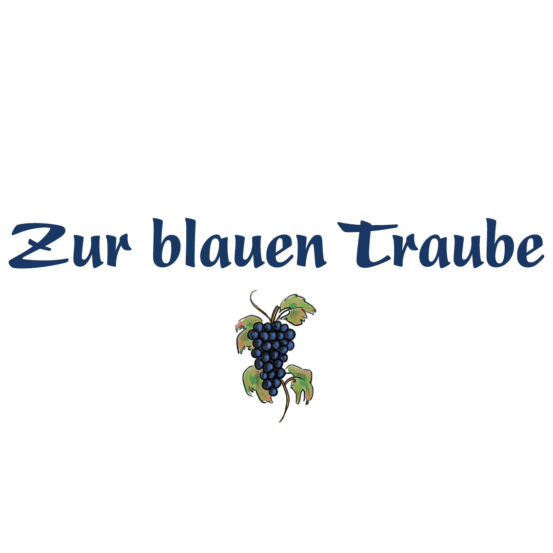 Logo-Zur blauen Traube